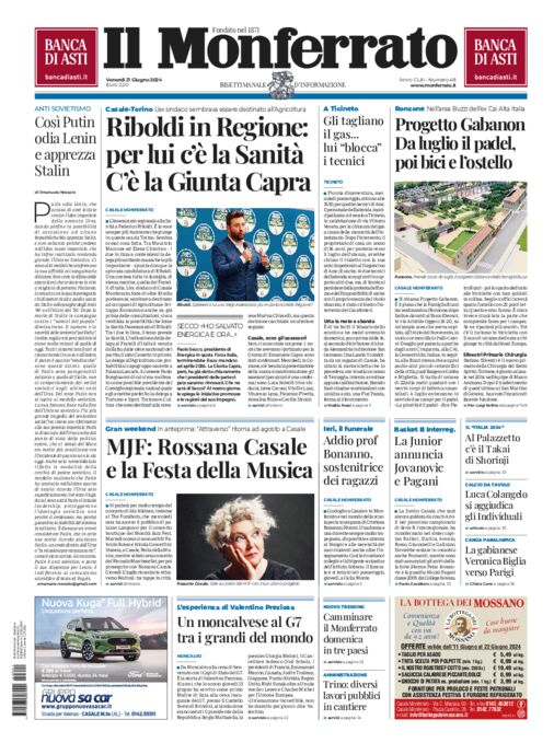 Il Monferrato - Edizione 48 del 21/06/2024